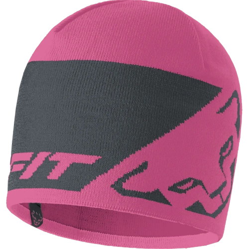 Czapka na skitury Dynafit Leopard Logo Beanie - magenta
