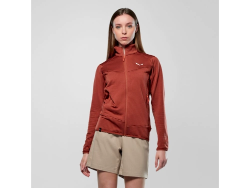 Damski Polar Trekkingowy Salewa Puez Altavia Pl Jkt W - etruscan red