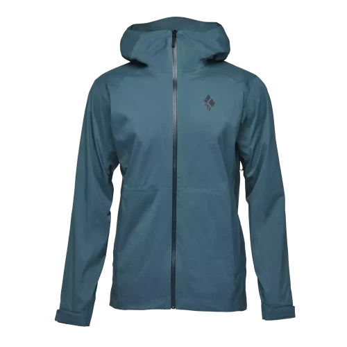 Kurtka Wodoszczelna Black Diamond M Stormline Stretch Rain Shell - Creek Blue