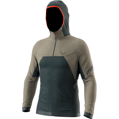 Ciepła Bluza z Merino Dynafit Tour Wool Thermal M Hoody - rock khaki/3010