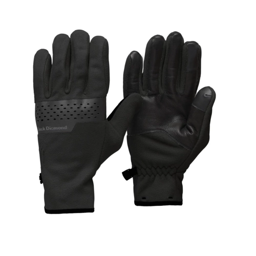 Rękawiczki Polarowe Black Diamond ALPINE FLEECE GLOVES - black