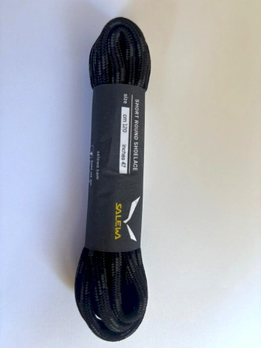Sznurówki do butów trekkingowych Salewa SHORT ROUND SHOELANCE - black