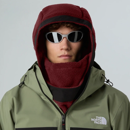 Ciepła Kominiarka z Polaru The North Face WHIMZY POWDER HOOD - sumac