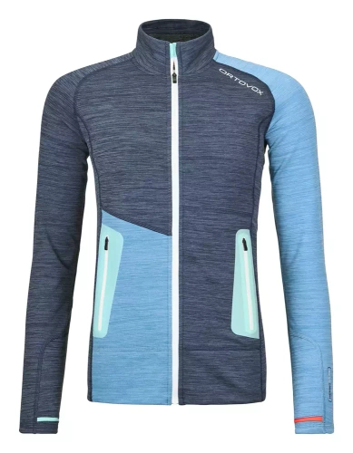 Polar Ortovox Fleece Light Jacket W - deep ocean blend