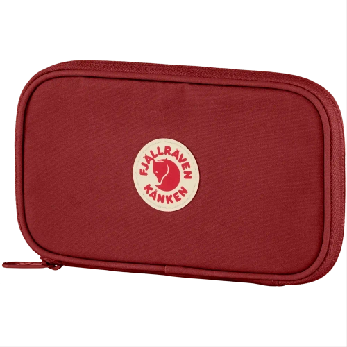 Portfel turystyczny Fjallraven Kanken Travel Wallet - Ox Red