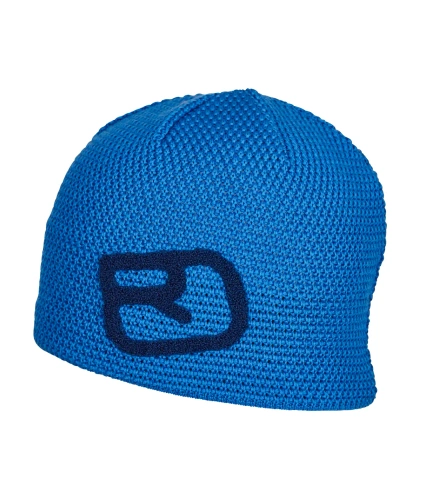 Czapka na zimę z merino Ortovox ROCK'N'WOOL BEANIE - blue note