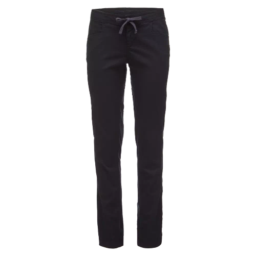 Bawełniane Spodnie Damskie Black Diamond Credo Pants - Black