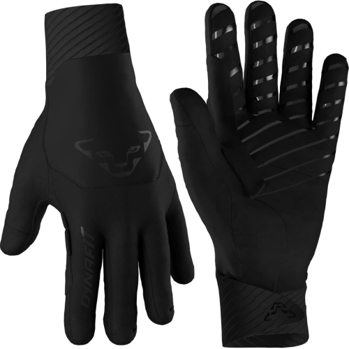 Lekkie Wodoodporne Rękawiczki Softshellowe Dynafit BLACKLIGHT SOFTSHELL GLOVES - black out