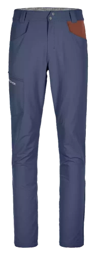 Spodnie Wiatroodporne Ortovox Pelmo Pants M - blue lake