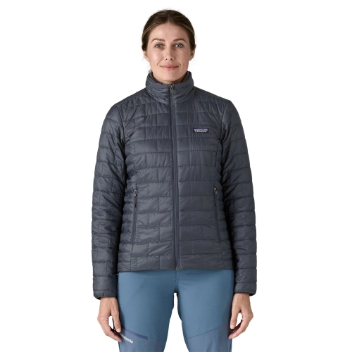 Kurtka Damska Ocieplana Kurtka Patagonia W's Nano Puff Jkt - Smolder Blue