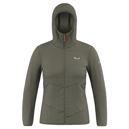 Kurtka Ocieplana dla Kobiet Salewa PUEZ CATINACCIO 2 TWR HD JKT W - faded green