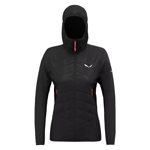 Ocieplana Kurtka Hybrydowa Salewa Ortles Hybrid Twr Jacket W - black out