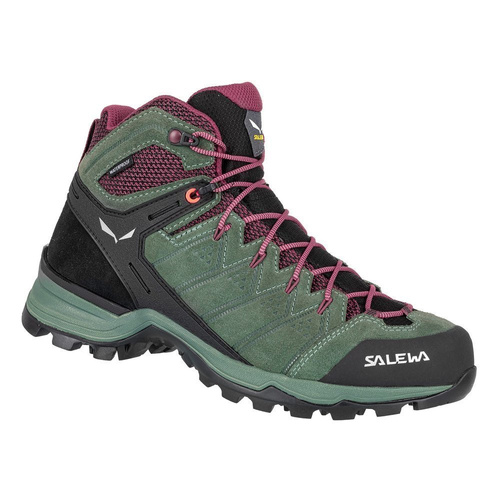 Damskie wodoodporne buty trekkingowe Ws Alp Mate Mid Wp - Duck Green/Rhododendon