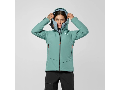 Damska kurtka przeciwdeszczowa Salewa ORTLES GTX 3L EPE JKT W - willow