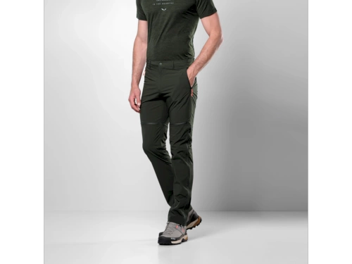 Męskie Spodnie z Odpinanymi Nogawkami Salewa Puez Talveno Dst 2/1 Pant M - dark olive