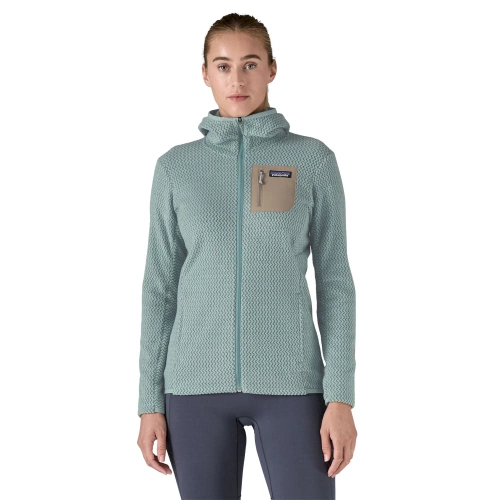 Damski Polar Patagonia W's R1 Air Full-Zip Hoody - Thermal Blue