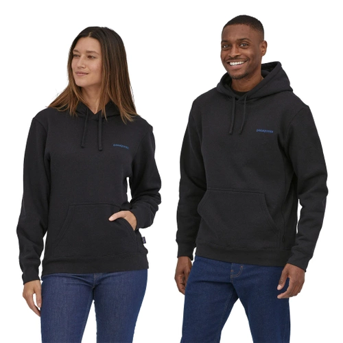 Bluza Patagonia Boardshort Logo Uprisal Hoody - Ink Black