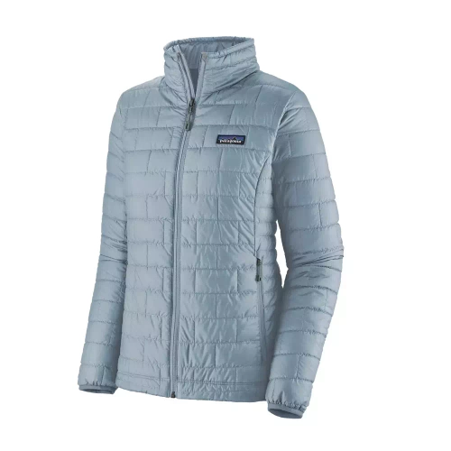 Damska Kurtka Ocieplana Patagonia W's Nano Puff Jkt - Steam Blue