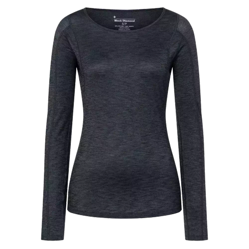 Koszulka Black Diamond W Rhythm Ls Tee - Black