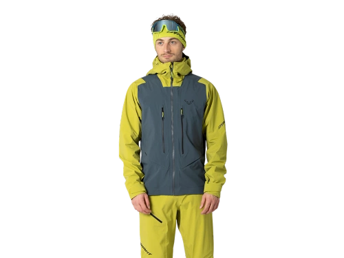 Męska kurtka z membraną wodoodporną Dynafit BLACKLIGHT 3L JKT M - golden lime