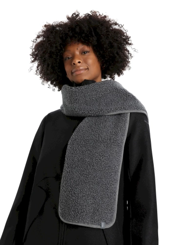 Szalik merino Icebreaker U RealFleece Scarf - gritstone