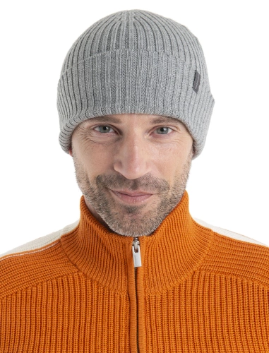 Czapka Icebreaker U Rixdorf Cuff Beanie - metro heather