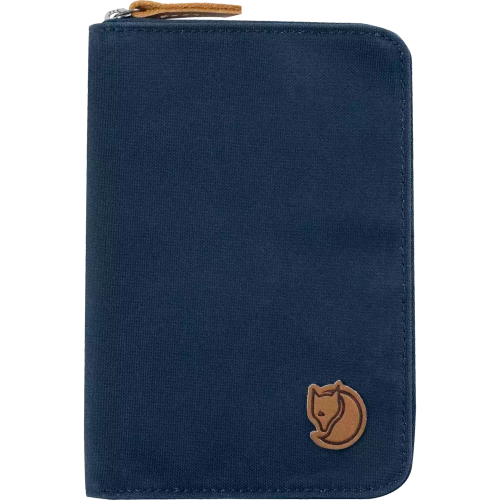 Portfel Zapinany na Suwak Fjallraven Passport Wallet - Navy